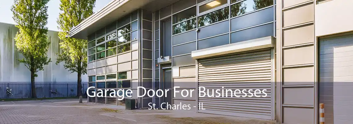 Garage Door For Businesses St. Charles - IL