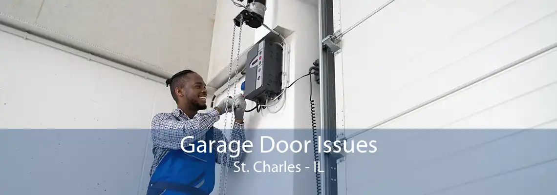 Garage Door Issues St. Charles - IL