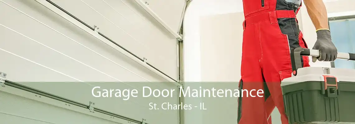 Garage Door Maintenance St. Charles - IL