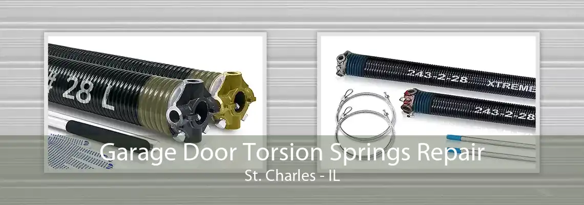 Garage Door Torsion Springs Repair St. Charles - IL