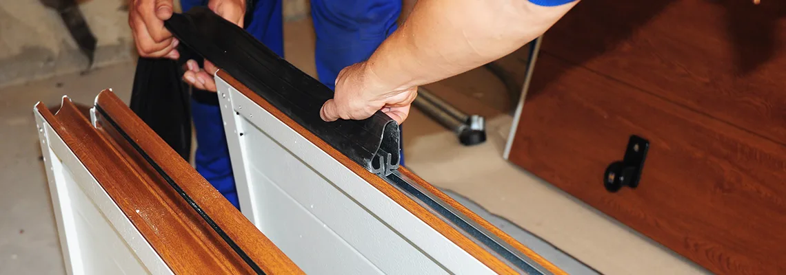 Swing Garage Door Seals Repair And Installation in St. Charles, Illinois