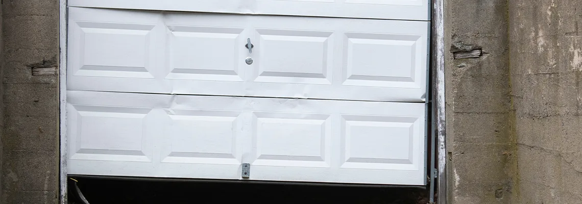 Garage Door Got Hit By A Car Dent Removal in St. Charles, IL