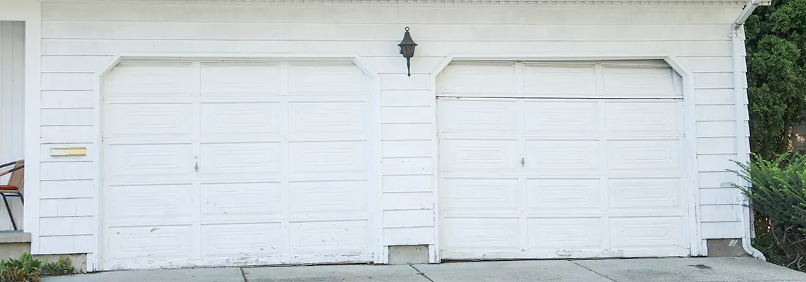 Roller Garage Door Dropped Down Replacement in St. Charles, IL