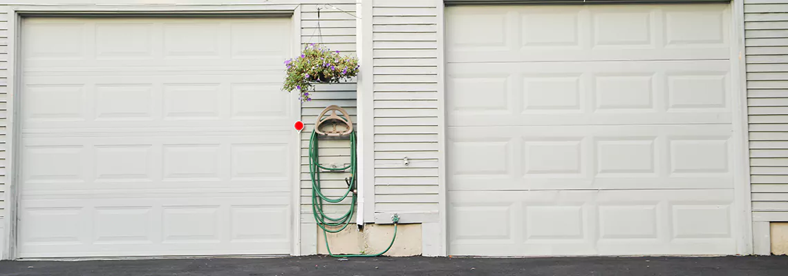 Sectional Garage Door Dropped Down Repair in St. Charles, Illinois